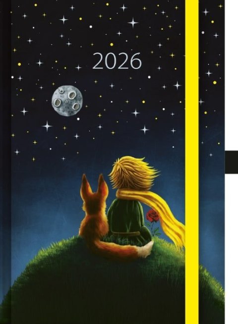 neuveden: Denní diář 2026 - Art Malý princ s gumičkou (A5)