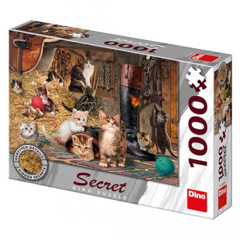 neuveden: Kočičky: secret collection puzzle 1000 dílků neuveden: Kočičky: secret collection puzzle 1000 dílků