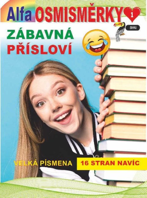 neuveden: Osmisměrky 1/2025 - Zábavná přísloví