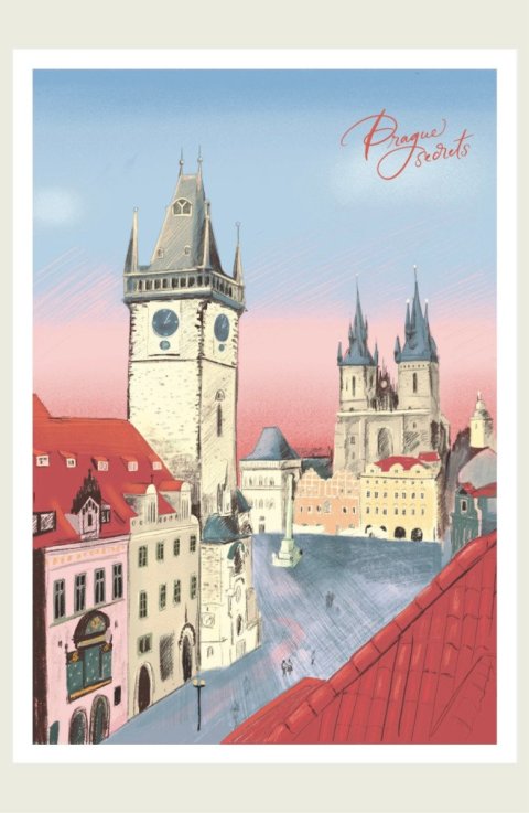 : Be Nice EKO Pohled Prague Secrets Staroměstské náměstí