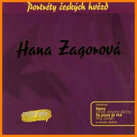 Zagorová Hana: Hana Zagorová - Portréty českých hvězd - CD
