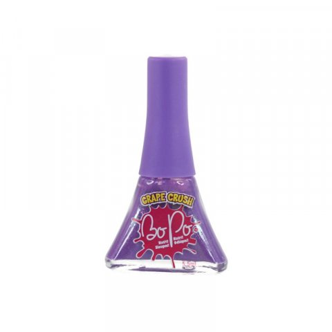 neuveden: BO-PO Lak na nehty slupovací světle fialový s vůní Grape Crush pro děti 5,5