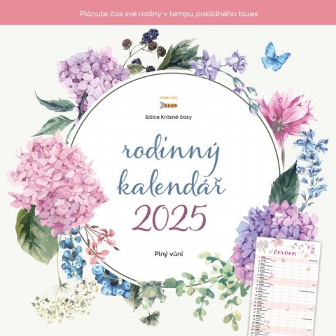 Köpplová Pavla: Rodinný kalendář 2025 Köpplová Pavla: Rodinný kalendář 2025