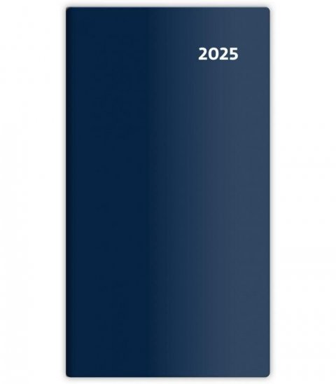 neuveden: Diář 2025 Torino modrá, čtrnáctidenní
