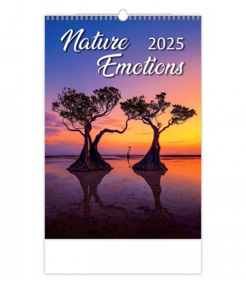 neuveden: Kalendář nástěnný 2025 - Nature Emotions