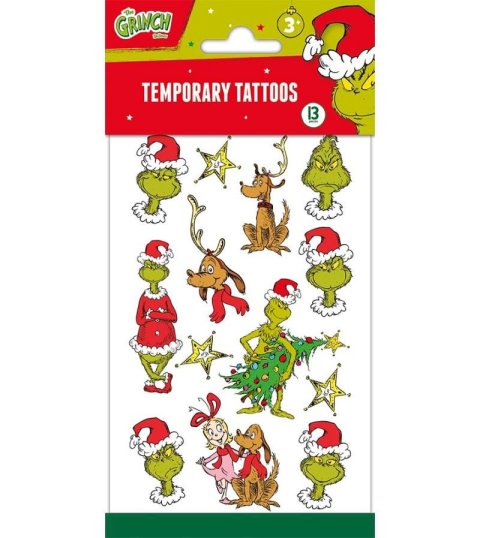 neuveden: Grinch Dočasné tetování