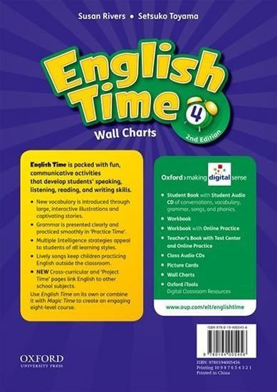 Rivers Susan: English Time 4 Wall Charts (2nd)