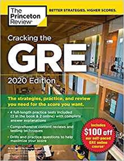 neuveden: Cracking the GRE with 4 Practice Tests, 2020 Edition