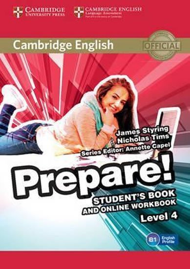 Styring James: Prepare 4/B1 Student´s Book and Online Workbook