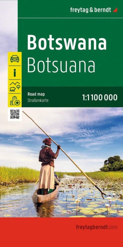 : Botswana 1:1 100 000 / silniční mapa