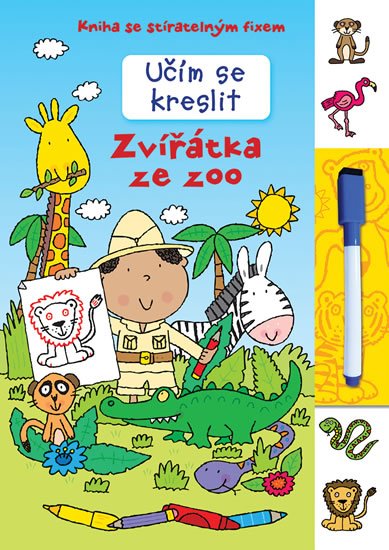 neuveden: Učím se kreslit - Zvířátka ze zoo