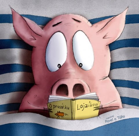 Rybenská Táňa: O prasátku Lojzíkovi / Barney the piglet (ČJ, AJ)