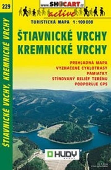 neuveden: SC 229 Štiavnické vrchy, Kremnické vrchy 1:100 000