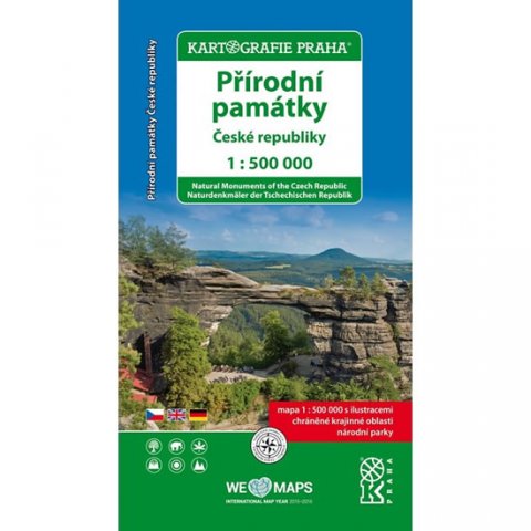 neuveden: Přírodní památky České republiky/1:500 tis.(tematická mapa)