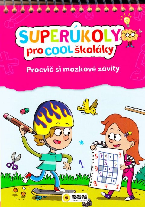 neuveden: Super úkoly pro Cool školáky (růžová)