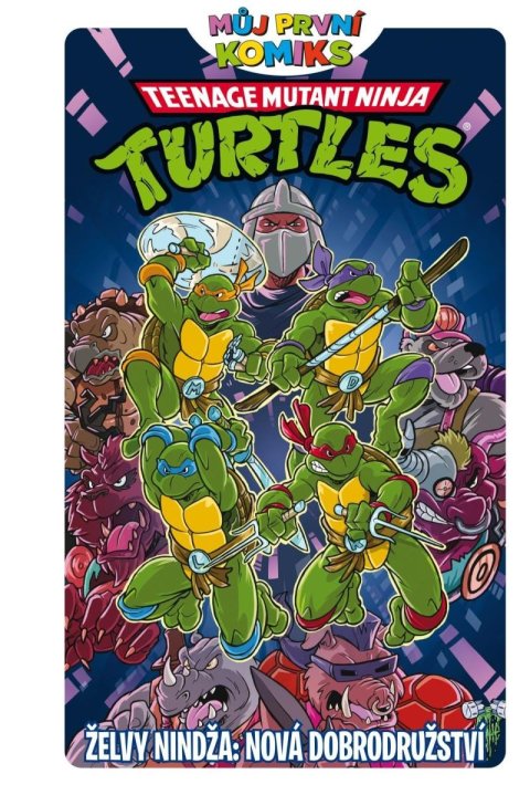 neuveden: Můj první komiks: Želvy nindža - Nová dobrodružství