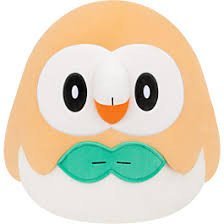 -: Squishmallows Pokémon - Rowlet 36 cm
