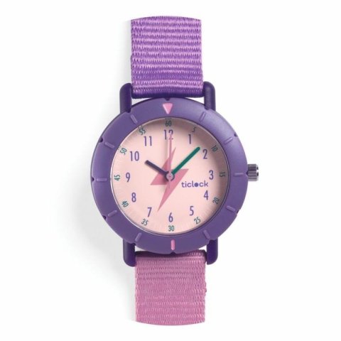 neuveden: DJECO Sportovní hodinky Purple flash