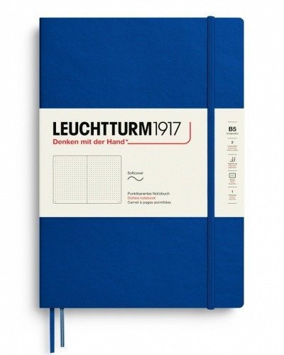 -: Zápisník Indigo, Softcover, Composition B5, 123l, tečkovaný