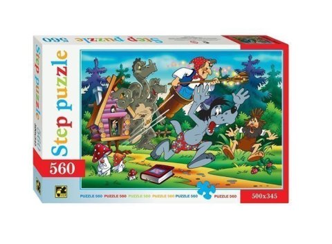 neuveden: Puzzle 560 Jen počkej, zajíci - V pohádce