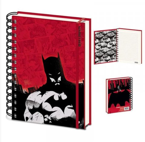 neuveden: Blok A5 kroužkový Batman neuveden: Blok A5 kroužkový Batman