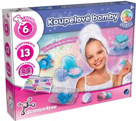 neuveden: Science4you: Koupelové bomby