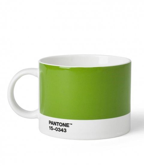 neuveden: Pantone Hrnek na čaj - Green 15-0343
