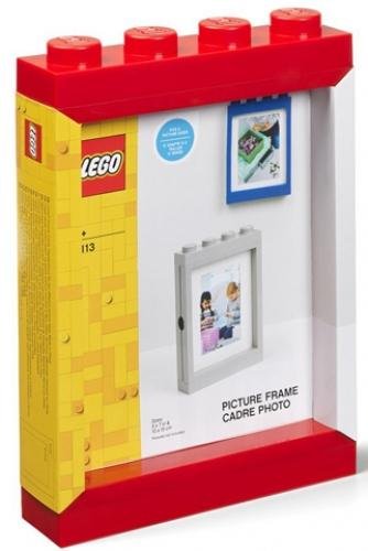 neuveden: Fotorámeček LEGO - červený