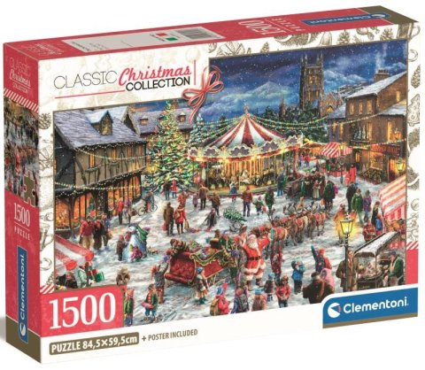 neuveden: Puzzle Vánoční trhy 1500 dílků