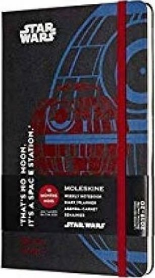neuveden: Moleskine: Star Wars plánovací zápisník 2019-20 L