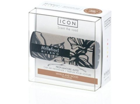 neuveden: Millefiori Milano Icon Vanilla & Wood / vůně do auta Textil Floral