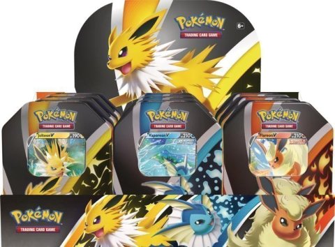 neuveden: Pokémon TCG: Eevee Evolutions Tin