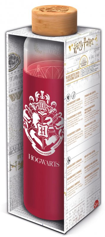neuveden: Skleněná láhev s návlekem - Harry Potter 585 ml neuveden: Skleněná láhev s návlekem - Harry Potter 585 ml