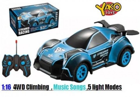 neuveden: RC auto 1:16 Racing Climber s pohonem 4x4 - modré