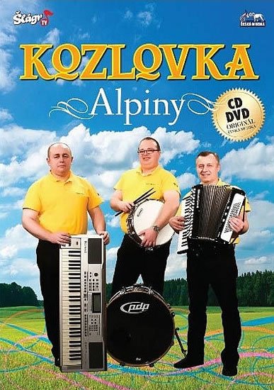 neuveden: Kozlovka - Alpiny - CD+DVD neuveden: Kozlovka - Alpiny - CD+DVD