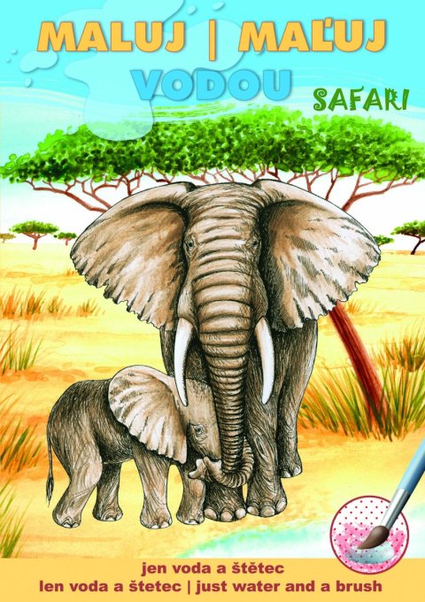 neuveden: Safari - Maluj vodou A5