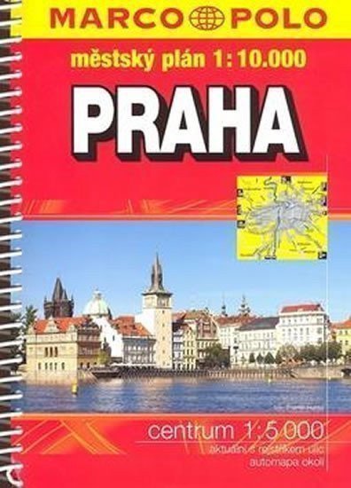 neuveden: Praha - městský plán 1:20.000