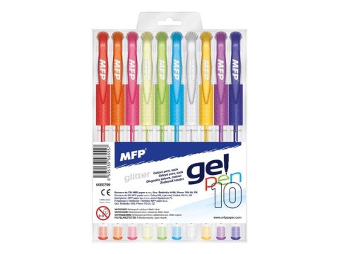 neuveden: Gelové pero Glitter set 10ks