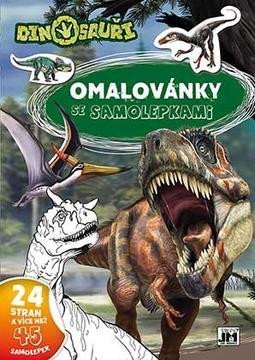 neuveden: Dinosauři - Omalovánky A4+