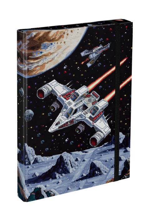 neuveden: BAAGL Desky na školní sešity A4 - Pixel Space