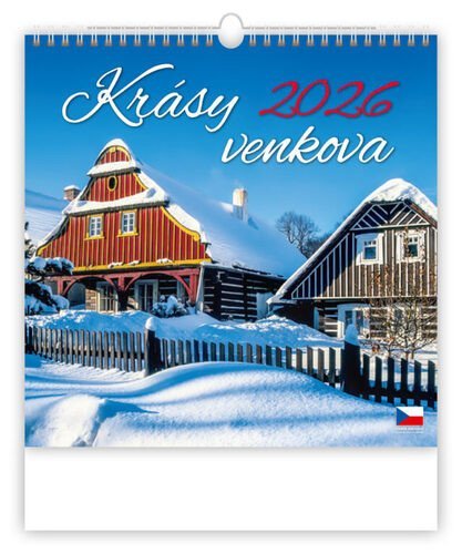 neuveden: Kalendář nástěnný 2026 - Krásy venkova