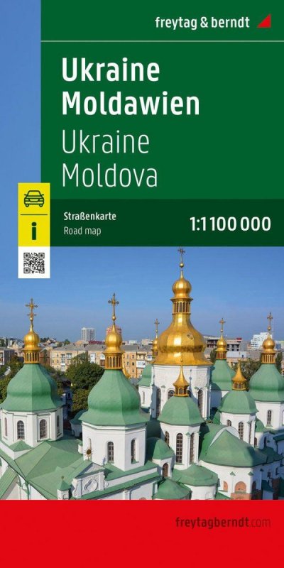 neuveden: Ukrajina – Moldavsko 1:1.000.000 / automapa