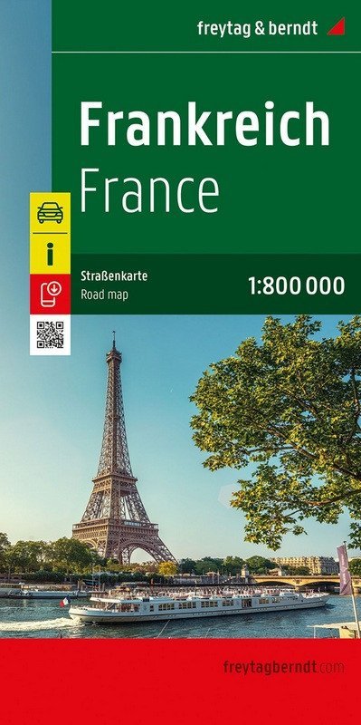 -: Francie 1:800 000 / automapa