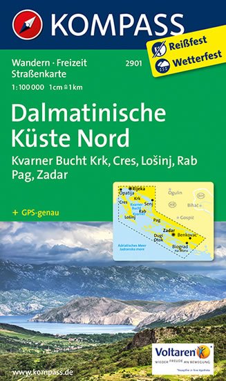 neuveden: Dalmatinische Küste Nord 2901 NKOM