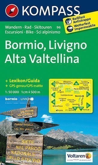 neuveden: Bormio,Livigno 96 / 1:50T NKOM