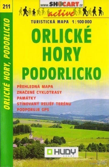 neuveden: SC 211 Orlické hory, Podorlicko 1:100 000 neuveden: SC 211 Orlické hory, Podorlicko 1:100 000