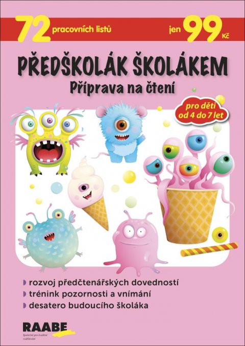 Rohová Jana: Předškolák školákem Příprava na čtení