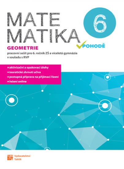 neuveden: Matematika v pohodě 6 - Geometrie - pracovní sešit
