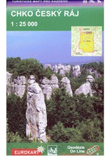 neuveden: CHKO Český ráj 1:25T /4 Turistické mapy pro každého