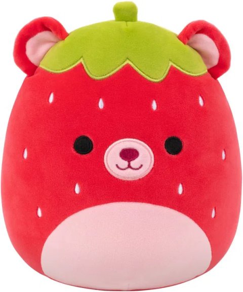 -: Squishmallows Jahodový medvěd - Romeo 30 cm